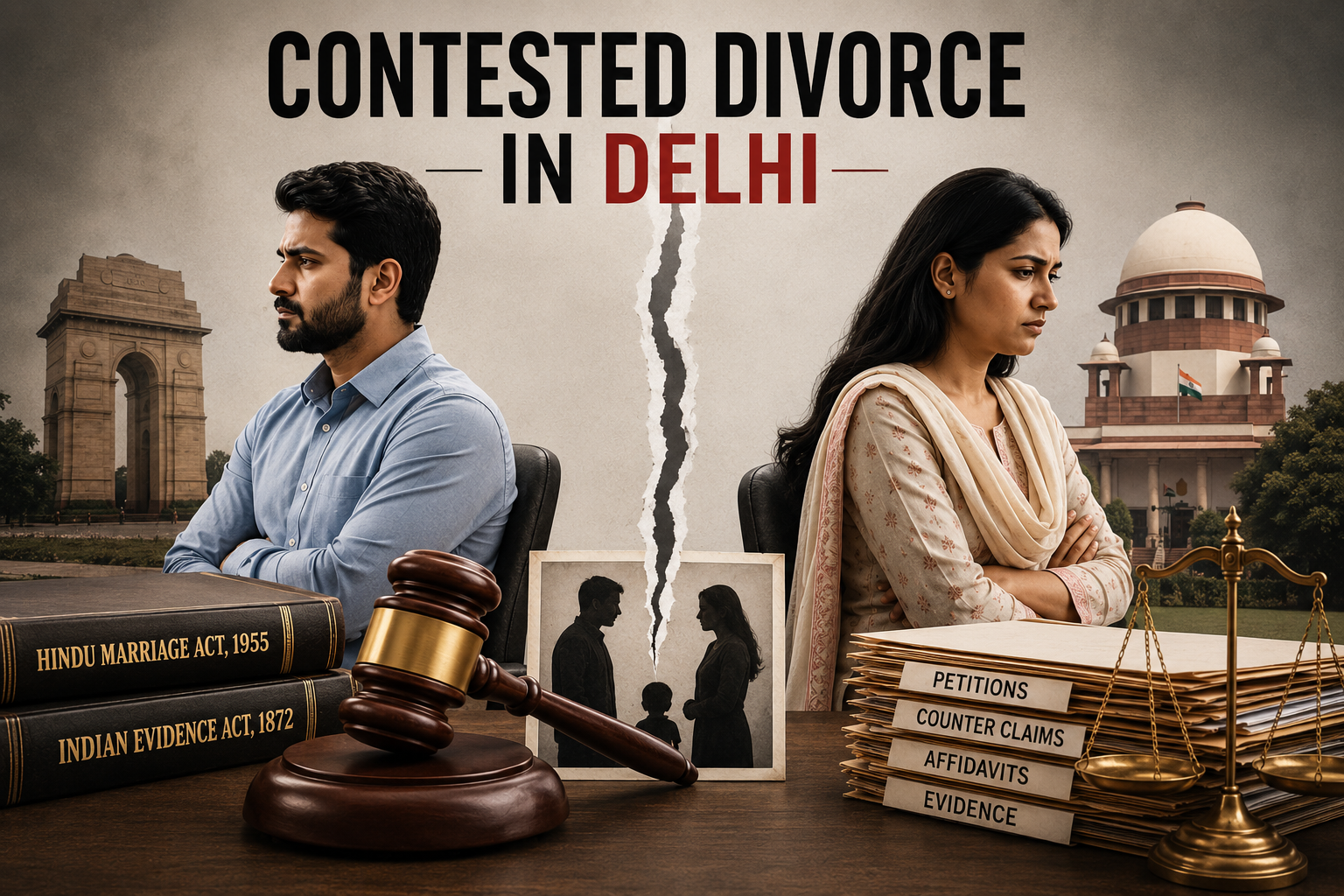 Contested Divorce in Delhi